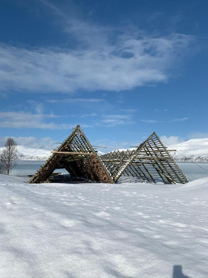 Kvaloya Apartment By The Sea Tromso Bagian luar foto