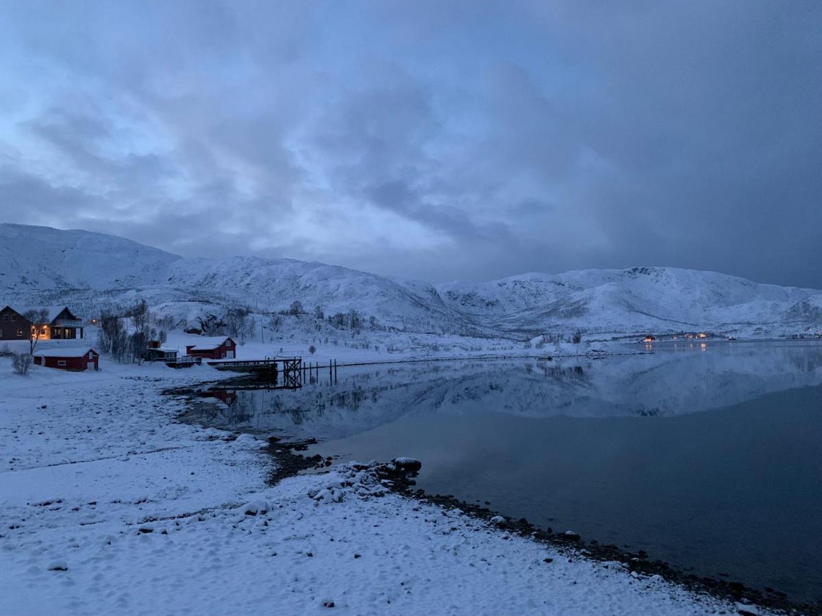 Kvaloya Apartment By The Sea Tromso Bagian luar foto